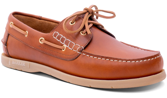 ID70472 Barker Tan Wallis Boat Shoe