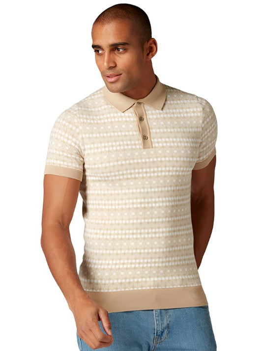 ID10298-Remus Sand Jersey Polo