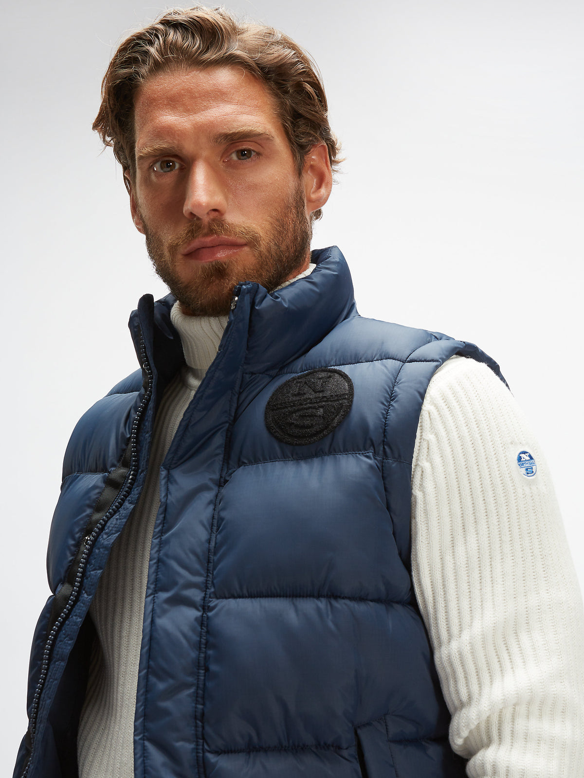 ID20466-North Sails Navy Comodoro Vest
