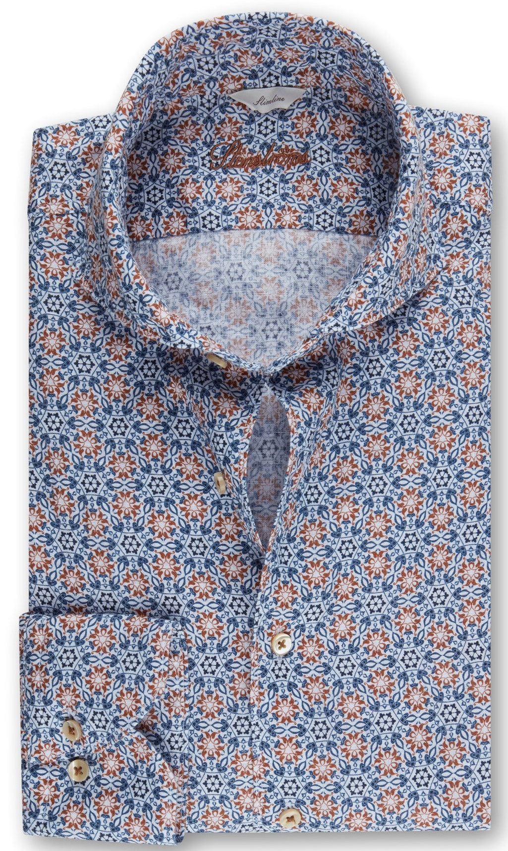 ID30476-Stentroms Kaleidoscopic Linen Shirt