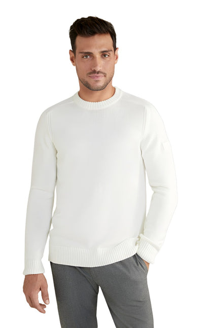 ID40178-Joop Natural Crew Neck