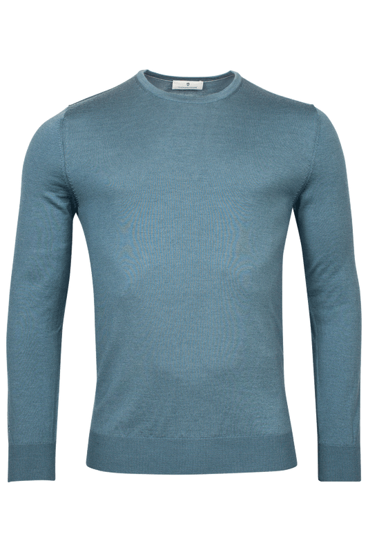 ID40222-Thomas Maine Blue Crew Neck