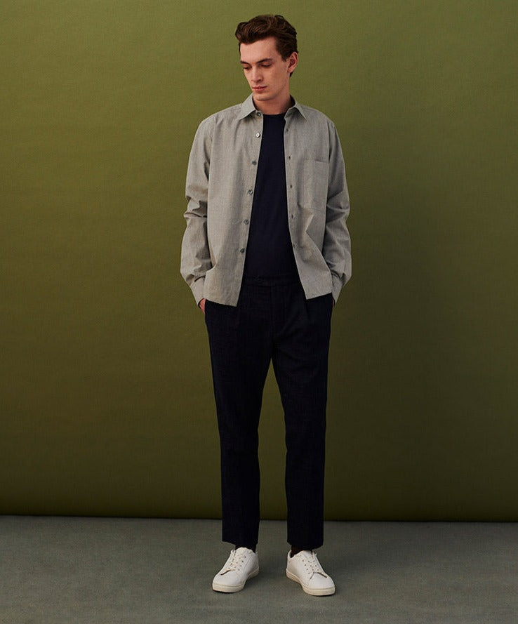 ID40276-Xacus Grey Overshirt