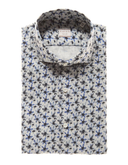 ID40286-Xacus Petal Print Shirt
