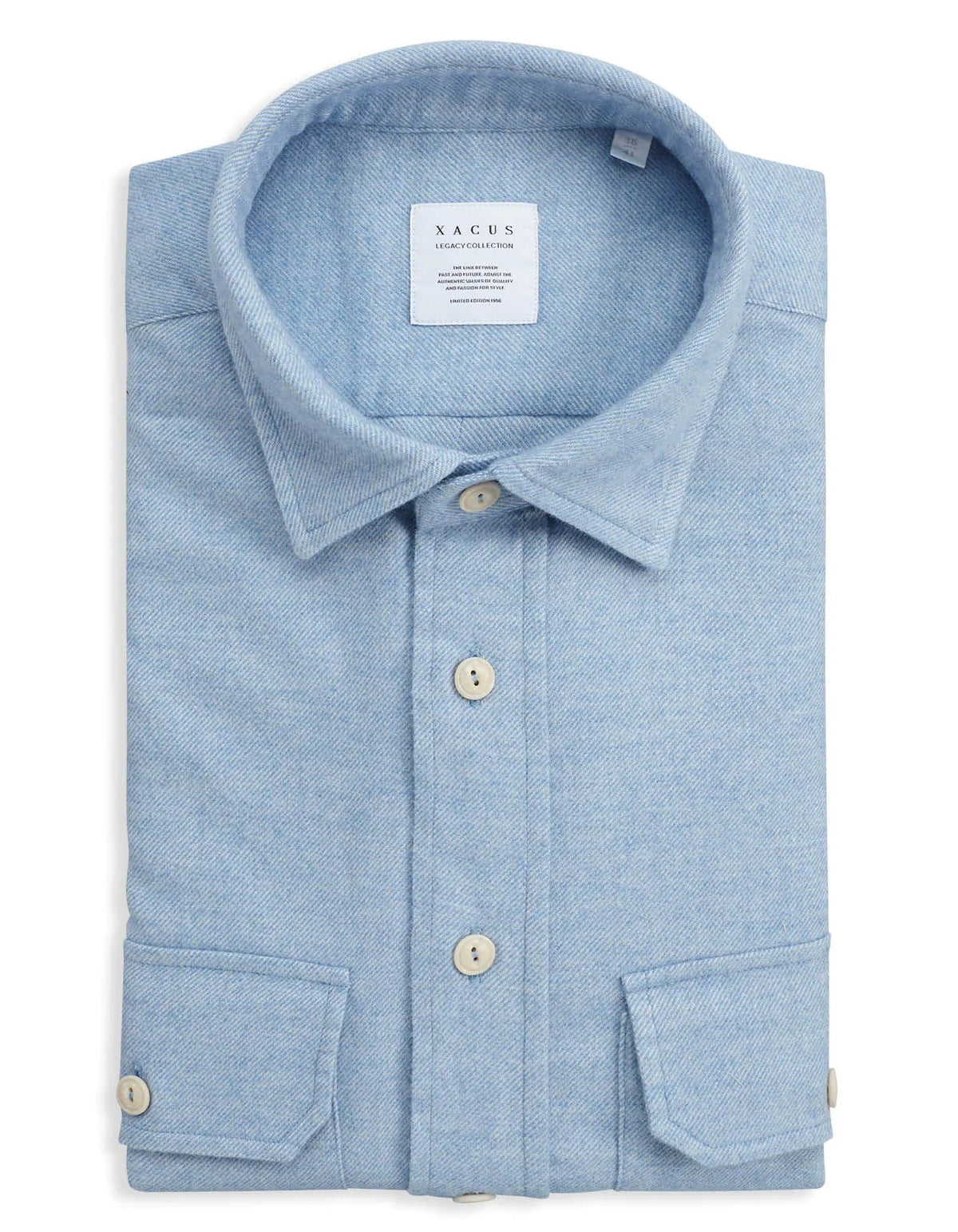 ID60375-Xacus Sky 2 Pocket Flannel Shirt