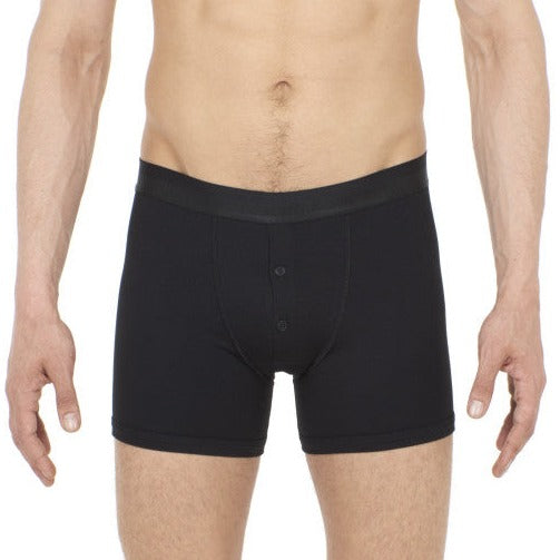 ID8621-Hom Black Button Boxer