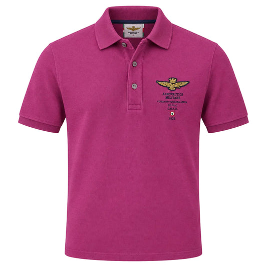 Aeronautica Militare Magenta Polo-Shirt
