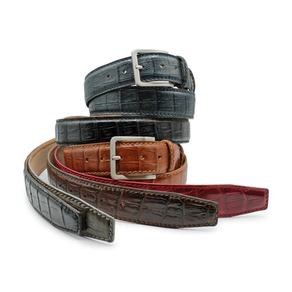 ID70527-Huxley Tanner Mcenroe 40mm Honey Mock Croc Belt