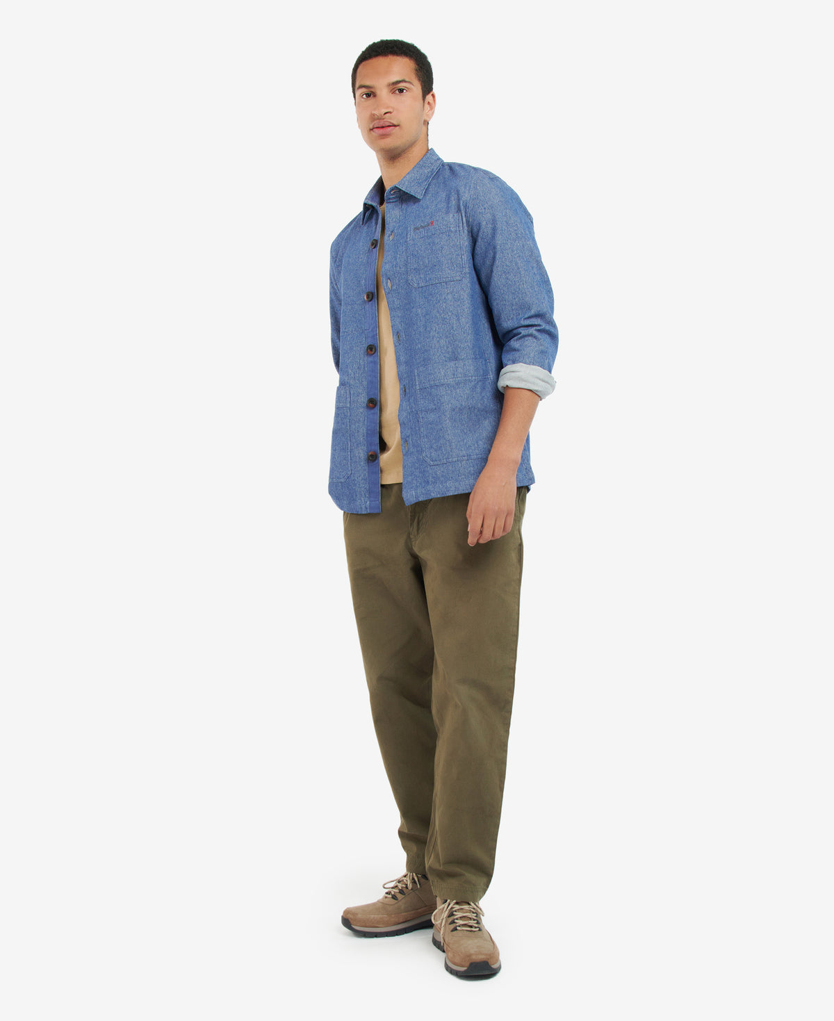ID70051-Barbour Denim Riva Overshirt