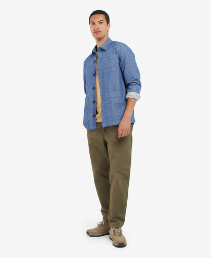 ID70051-Barbour Denim Riva Overshirt