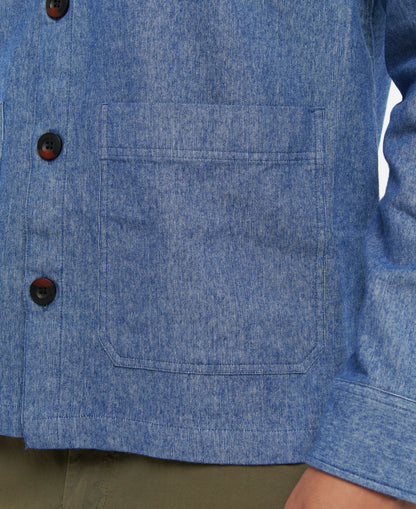 ID70051-Barbour Denim Riva Overshirt