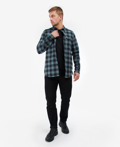 ID60059-Barbour Int Sodium Shirt Dark Slate