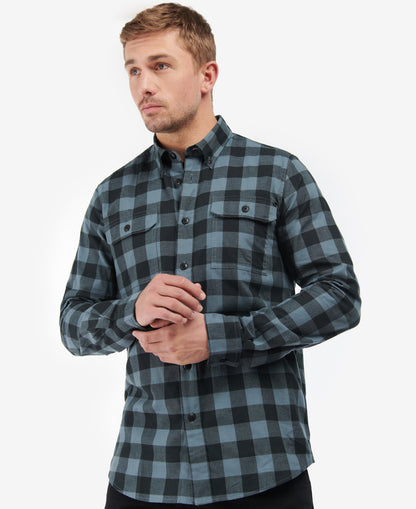 ID60059-Barbour Int Sodium Shirt Dark Slate
