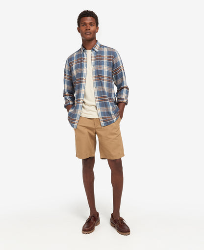 ID70058-Barbour Blue Shirt
