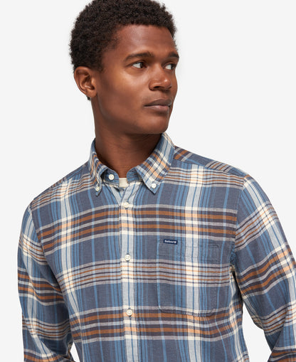ID70058-Barbour Blue Shirt