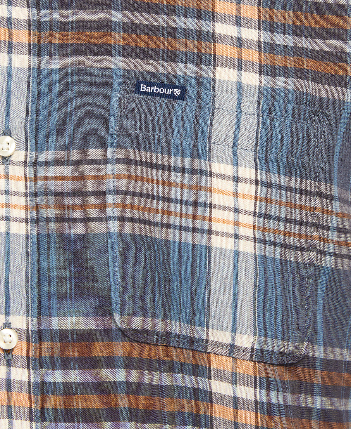 ID70058-Barbour Blue Shirt