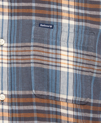 ID70058-Barbour Blue Shirt