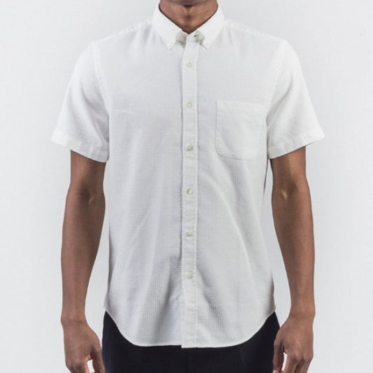 ID5445-Portuguese Flannel Off White Dourada Shirt