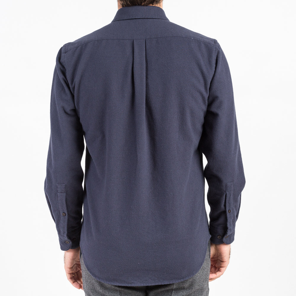 ID4410-Portuguese Flannel Campo Navy Shirt