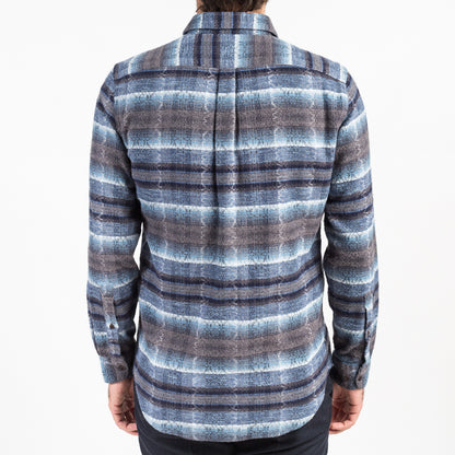 ID4413-Portuguese Flannel Iberia Blue Shirt