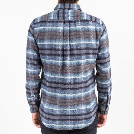 ID4413-Portuguese Flannel Iberia Blue Shirt