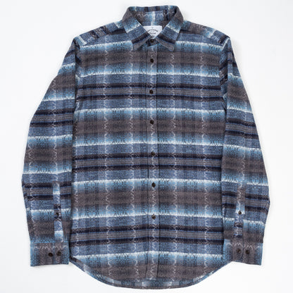 ID4413-Portuguese Flannel Iberia Blue Shirt