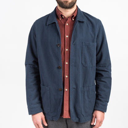 ID4416-Portuguese Flannel  Green Pinheiro Overshirt