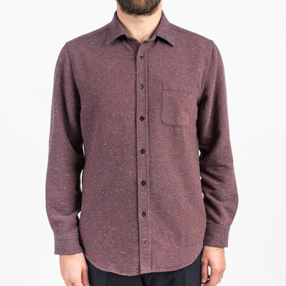 ID4420-Portuguese Flannel Teca Brick Shirt
