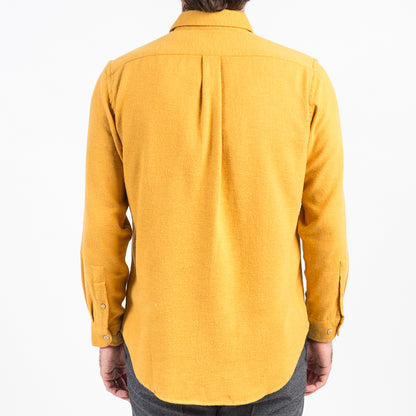ID4419-Portuguese Flannel Tecam Mustard Shirt