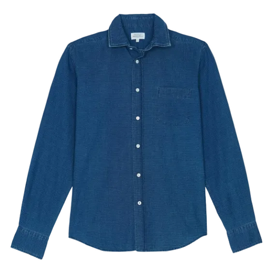 ID5148-Hartford Pin Dot Chambrey Shirt