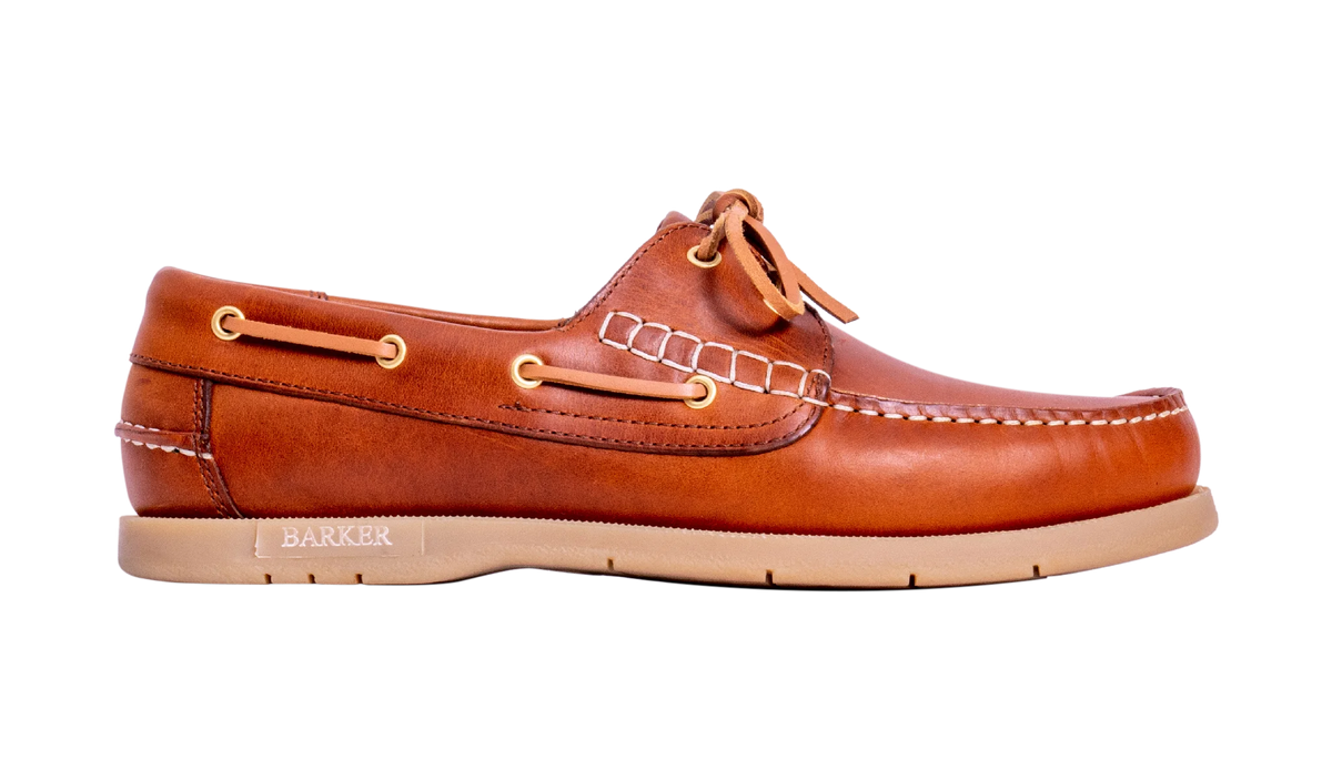 ID70472 Barker Tan Wallis Boat Shoe