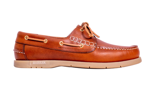 ID70472 Barker Tan Wallis Boat Shoe