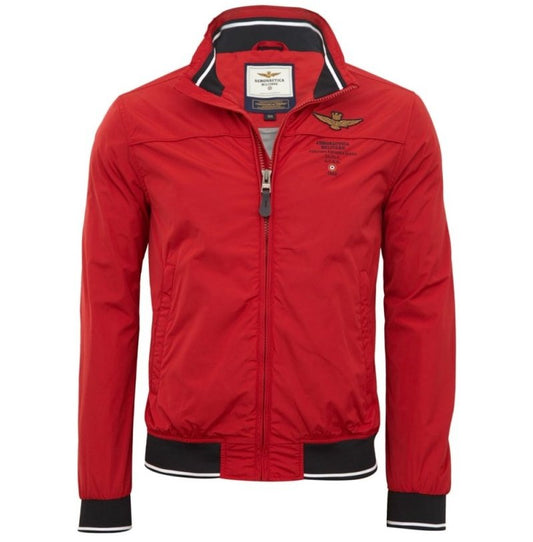 Aeronautica Militare Red Bomber Jacket