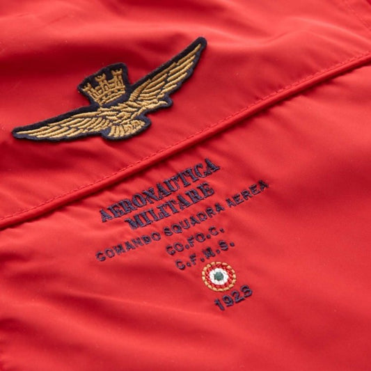 Aeronautica Militare Red Bomber Jacket