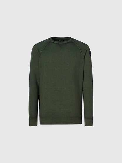 ID60223-North Sails Crewneck Bronze Green
