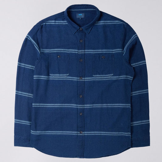 ID6358-Edwin Labour Indigo Shirt