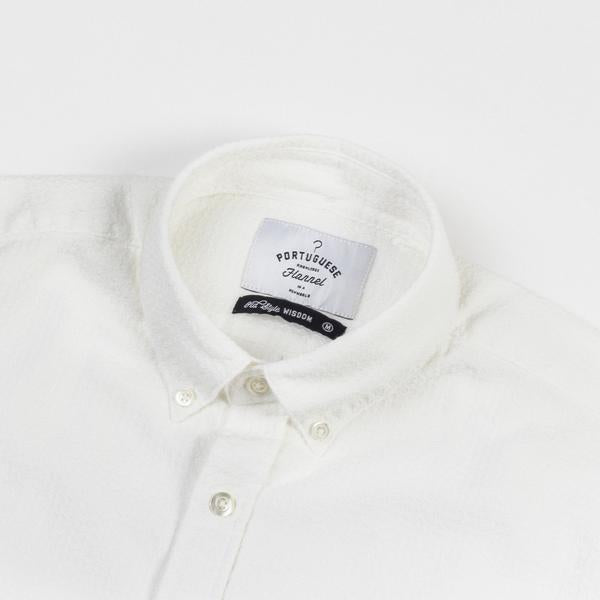 ID5445-Portuguese Flannel Off White Dourada Shirt