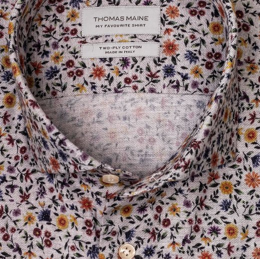 ID8261-Thomas Maine Shirt Floral Shirt