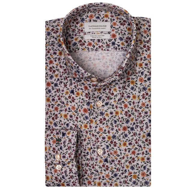 ID8261-Thomas Maine Shirt Floral Shirt