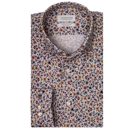 ID8261-Thomas Maine Shirt Floral Shirt